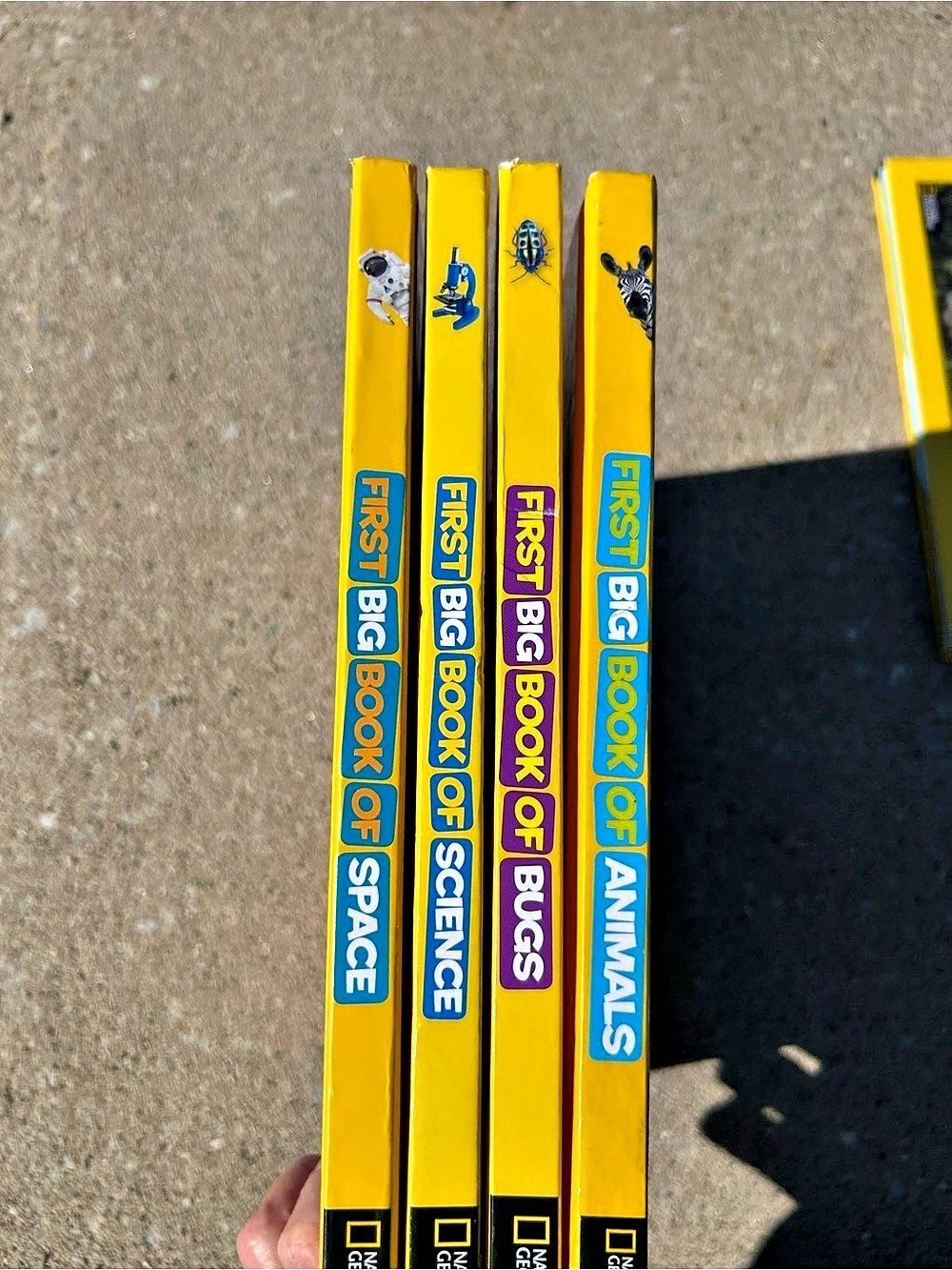 National Geographic First Big Book collection 4-Book Learning Set - Picture 2 of 2